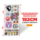 Custom DTF Heat Transfers Gang Sheet