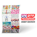 UV DTF Transfers Gang Sheet - Extra Sheets